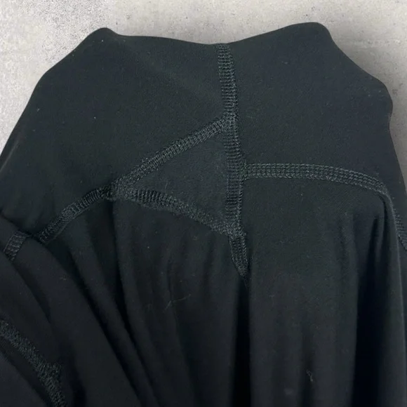 Old Navy Extra High Rise Wide Leg Go Dry Black Leggings Womens Size 3X Pants - Picture 9 of 14